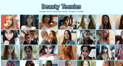 Desktop Screenshot of beautyteenies.com